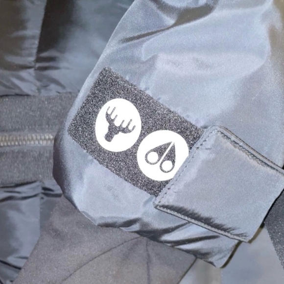 🫎 MOOSE KNUCKLES Women's Black Puffer Winter Jacket with Hood - M - Picture 5 of 11